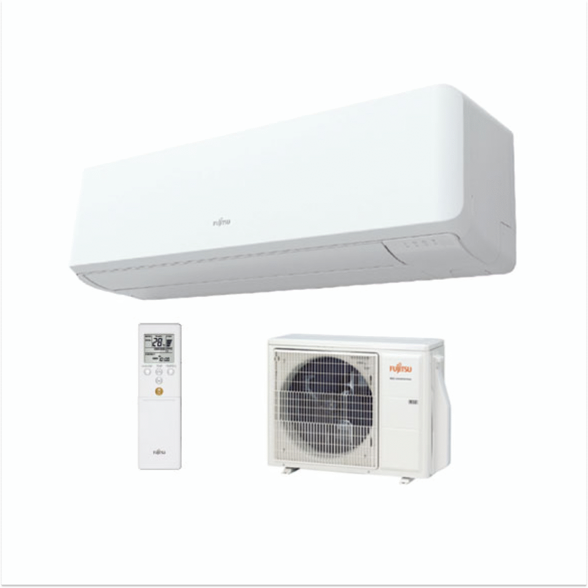 ww (2) FUJITSU 5.5 KW Инвертер Клима Уред 18 KLCA - Image 1