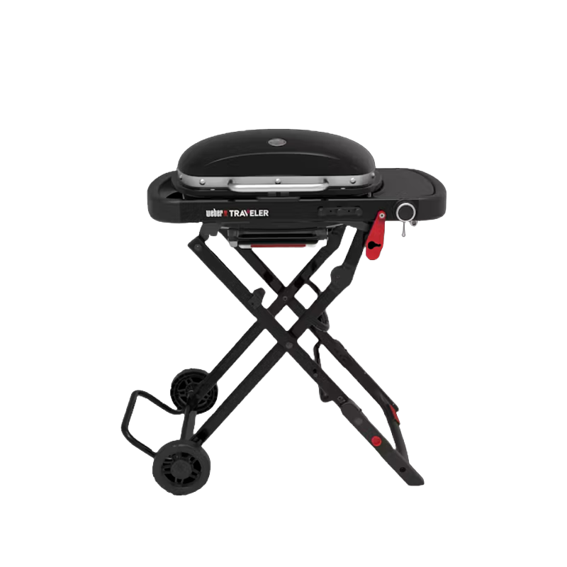 Adobe Express - file (6) WEBER TRAVELER КОМПАКТНА СКАРА НА ГАС - Image 1