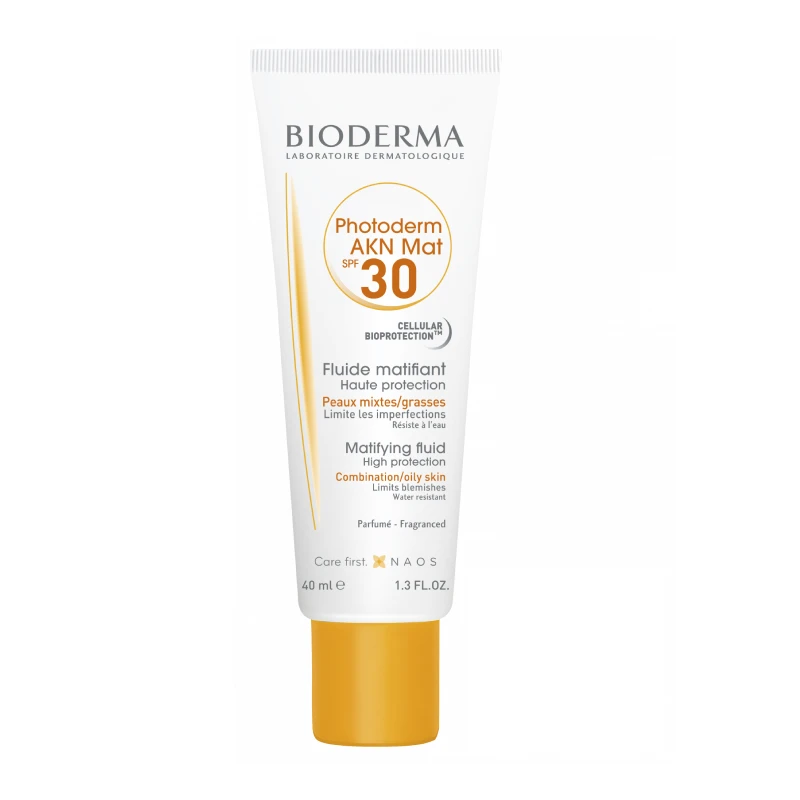 Bioderma-Photoderm-AKN-Mat-SPF30 BIODERMA PHOTODERM AKN MAT SPF30 40ML - Image 1