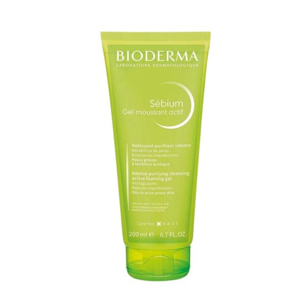 BIODERMA SEBIUM GEL MOSSANT ACTIV 200ML