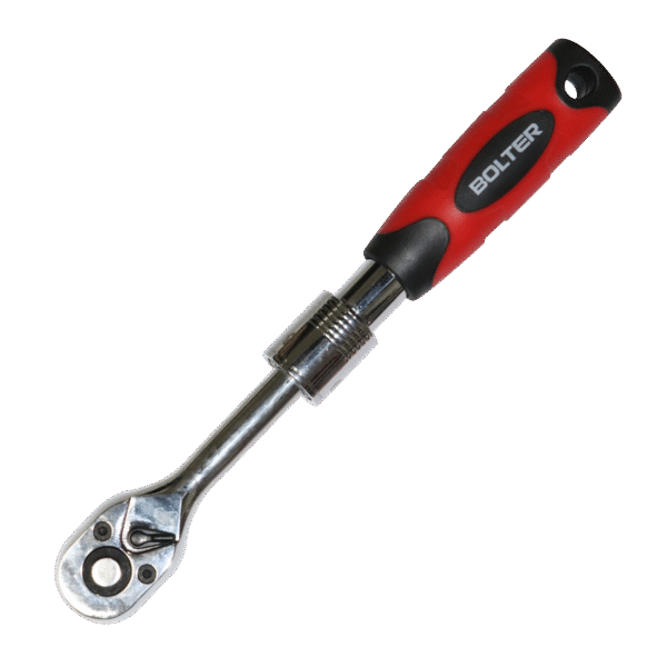 XG53872 Телескопска крцкало - рачка 3/8" 216-315мм, 72 заба