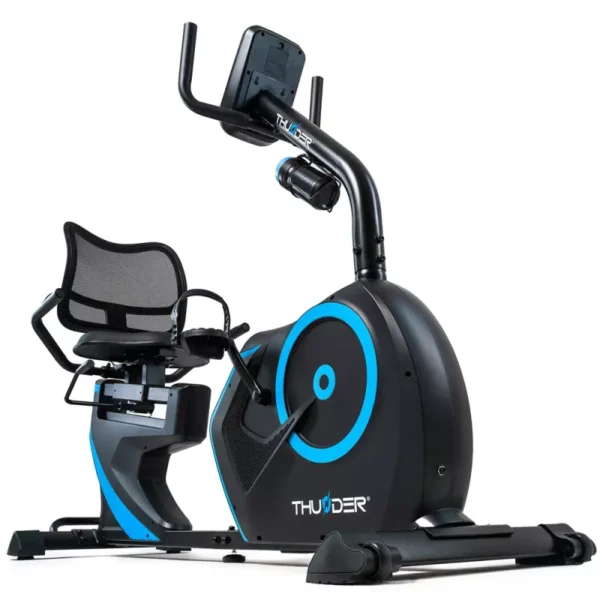 THUNDER OPAL – електромагнетски лежечки велосипед (recumbent) за домашен тренинг