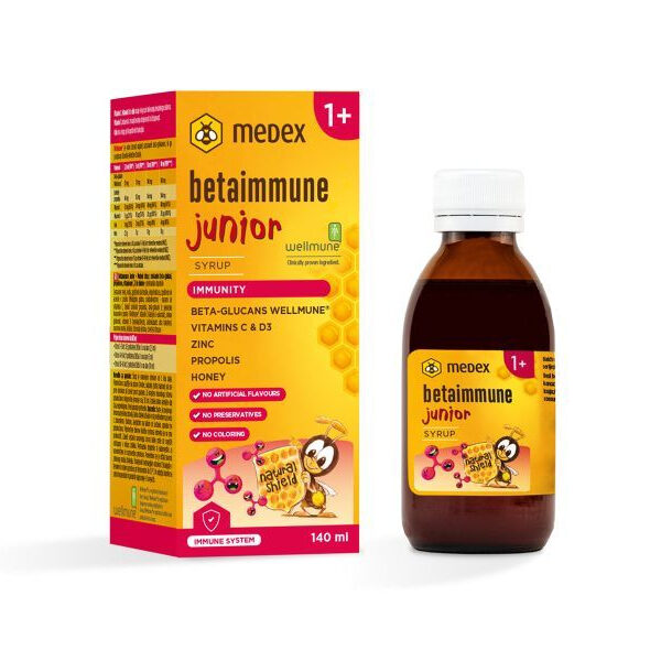 MEDEX Betaimmune junior сируп 140ml