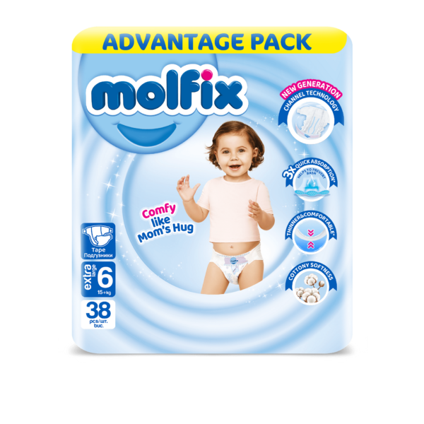 MOLFIX пелени бр.6