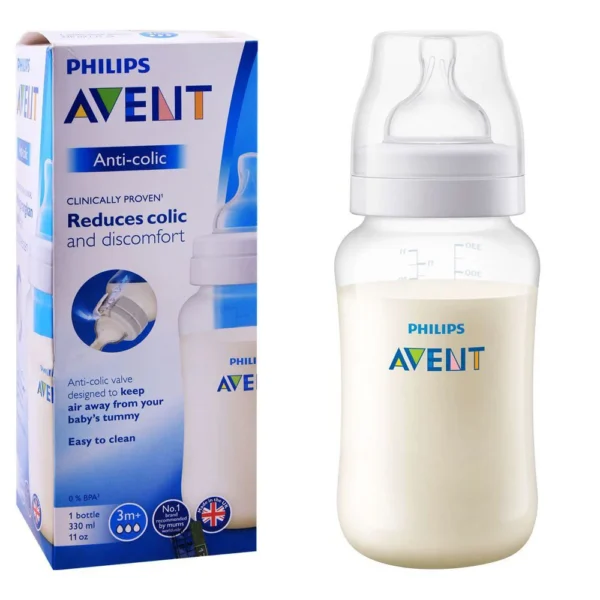 AVENT Anti-colic Пластично шише (3+ месеци), 330 мл