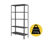 МЕТАЛЕН РАФТ MAX BG3511402 170Х75Х30 5X50KG МЕТАЛ/МЕТАЛ ЦРН