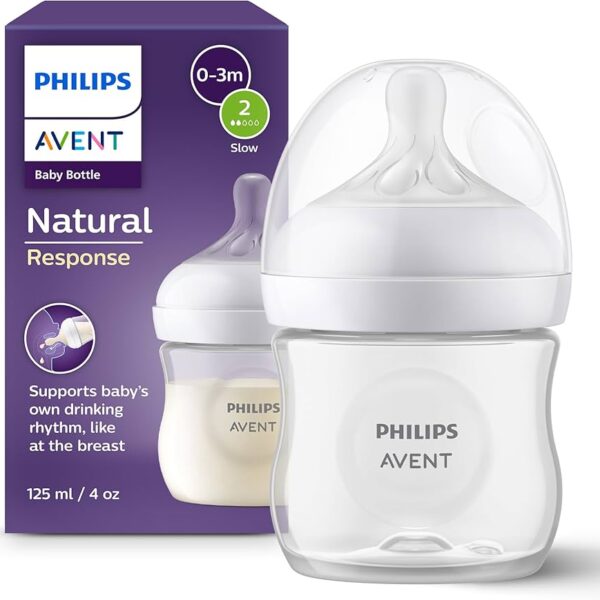 AVENT Natural Response Пластично шише (0+ месеци), 125 мл