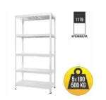 МЕТАЛЕН РАФТ MAX DRUMI 1800Х1000Х400 5Х100KG