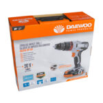 DAEWOO DALD18-M1-KIT – Акумулаторна ударна бормашина со 2 батерии и куфер - Image 4