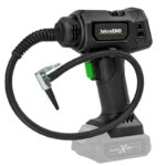 ISKRA ERO Акумулаторски воздушен компресор IEX-AC200 – 20V, 120 psi (8,2 bar), LCD, LED, 12V авто адаптер - Image 3