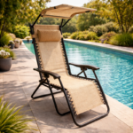 VERANO Zero Gravity релакс лежалка со мини чадор (Sun Shade) - Image 2