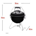 WEBER Smokey Joe Premium пренослива скара на ќумур Ø37 cm - Image 3