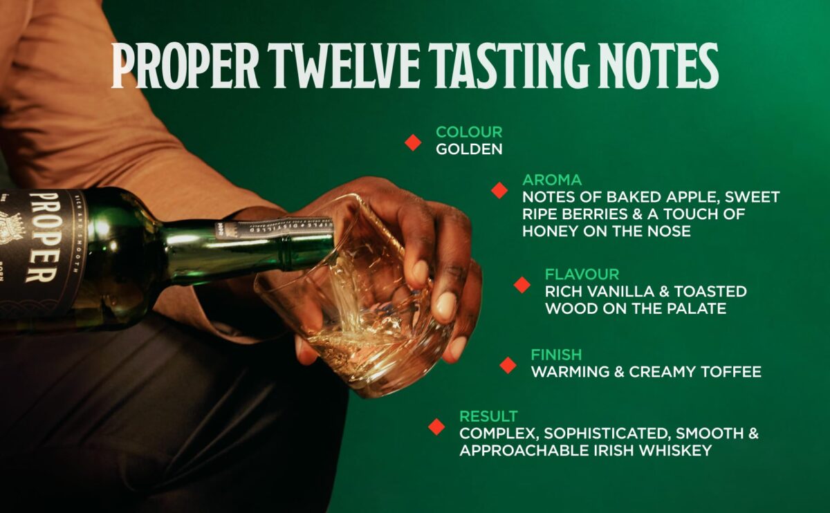 Proper Twelve Irish Whisky 1 lit - Image 3