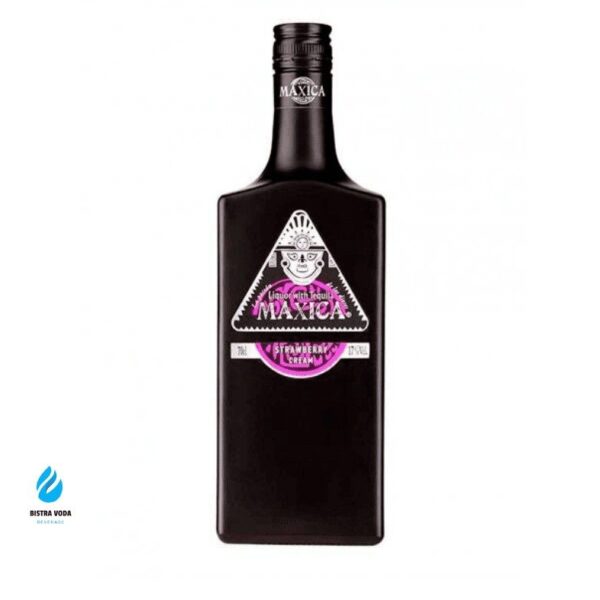 Maxica Liquor with Tequila Strawberry Cream 17% 0.7 lit