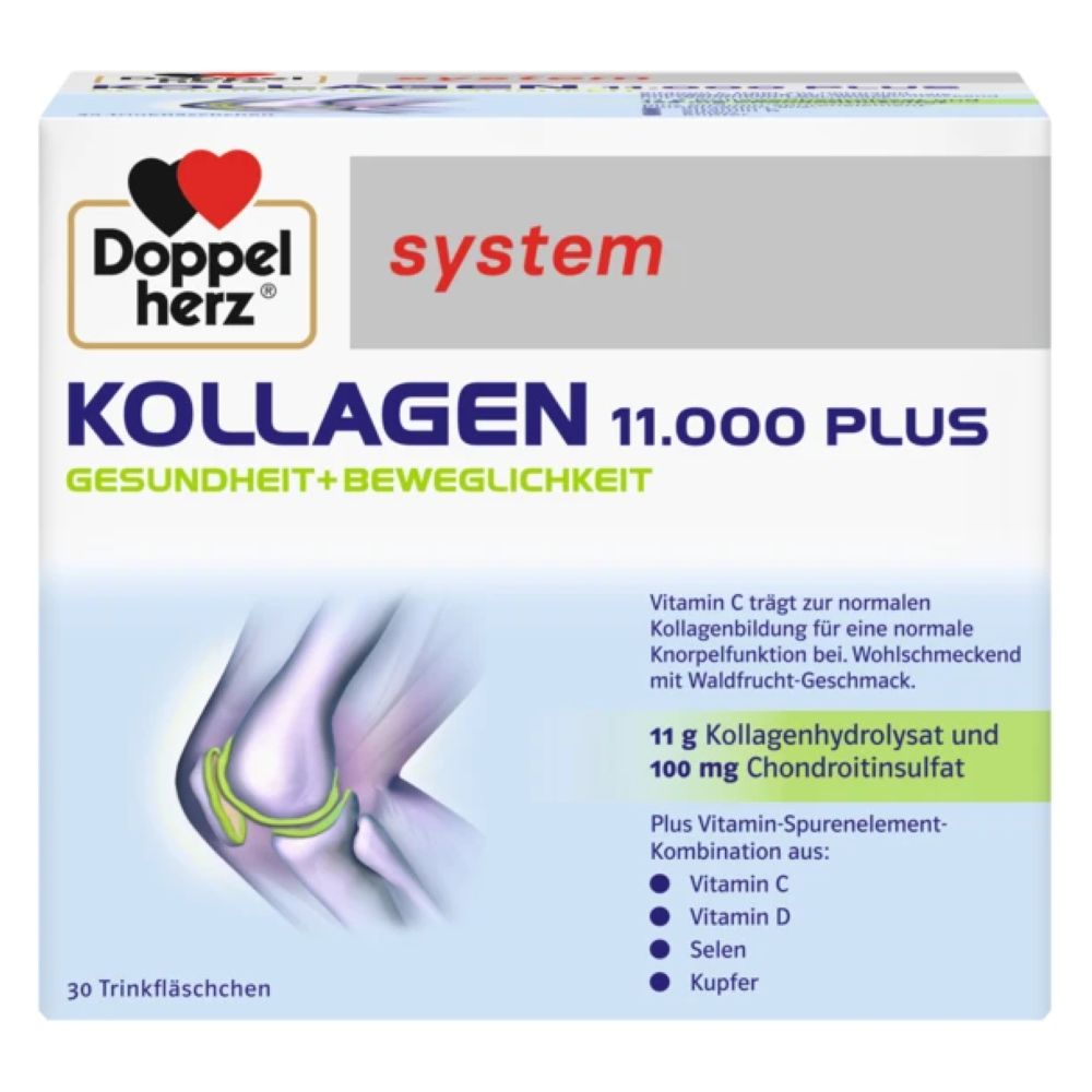 DOPPELHERZ KOLAGEN 11000 PLUS X 30 AMPULI DOPPELHERZ KOLAGEN 11000 PLUS X 30 AMPULI - Image 1
