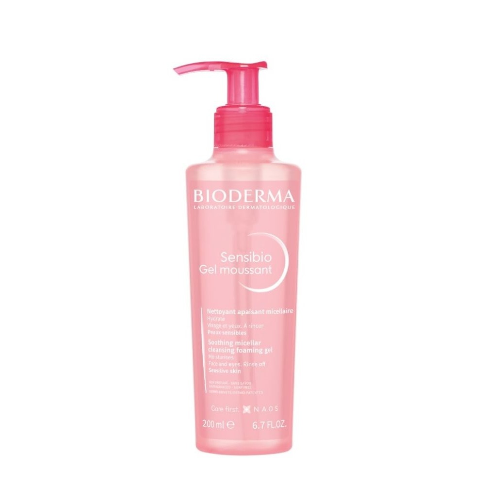 BIODERMA SENSIBIO GEL MOUSSANT 200 ML BIODERMA SENSIBIO GEL MOUSSANT 200 ML - Image 1