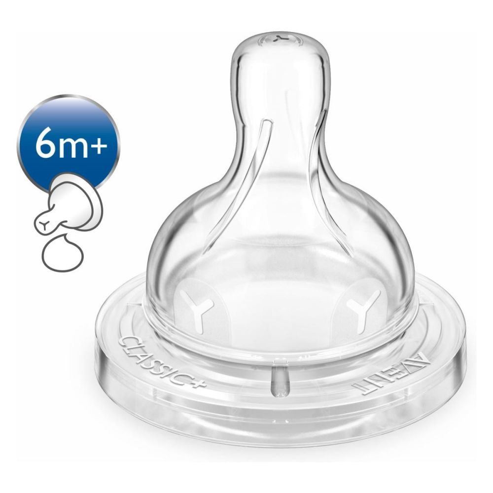 AVENT 636/27 SILIKONSKA CUCLA ZA SISE 6+ X2 AVENT 636/27 SILIKONSKA CUCLA ZA SISE 6+ X2 - Image 1