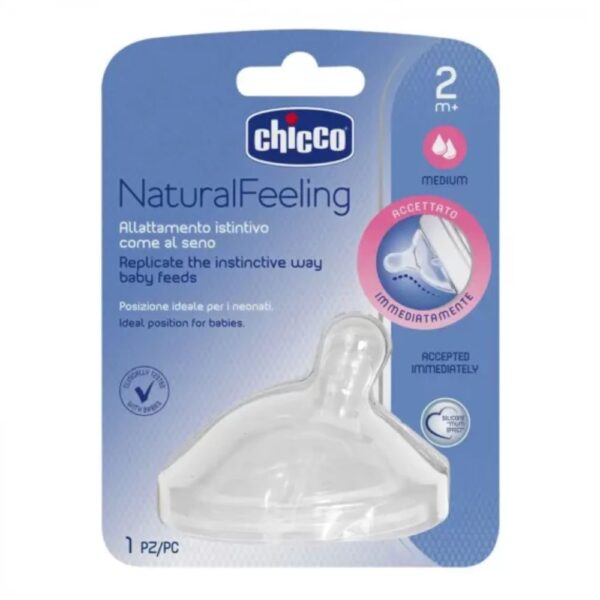 CHICCO CUCLA ZA SISE NAT.FEELING 2+