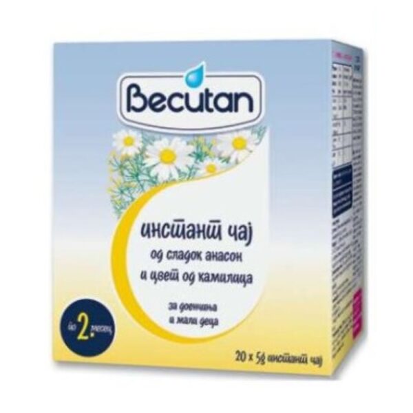 BECUTAN INSTANT CAJ ANASON I KAMILICA 20 KESI X 5 G