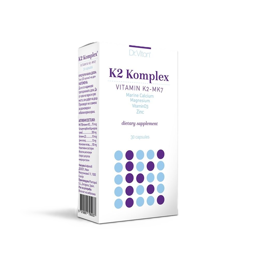 1006457 VITAMIN K2-KOMPLEX 30CAPS - Image 1