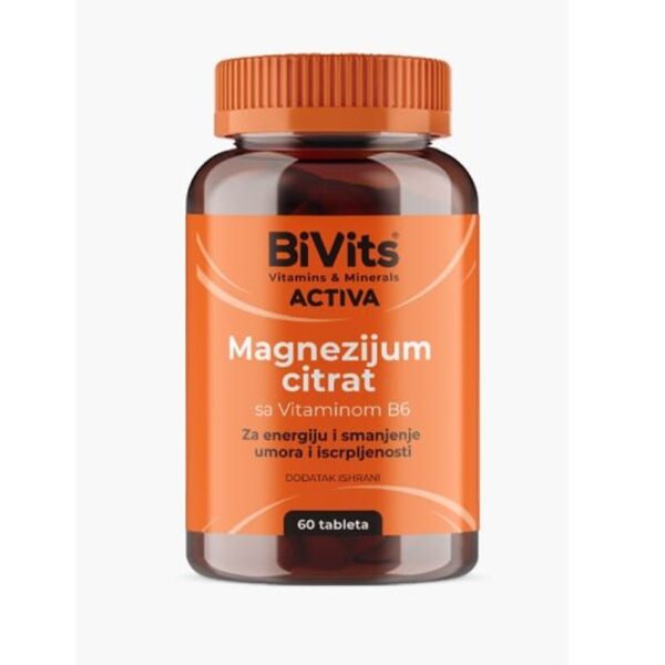 BIVITS MAGNEZIUM DUO CITRAT TBL. X 60