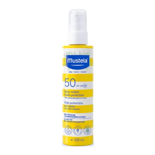 MUSTELA SUN SPF50 SPRAY 200ML.