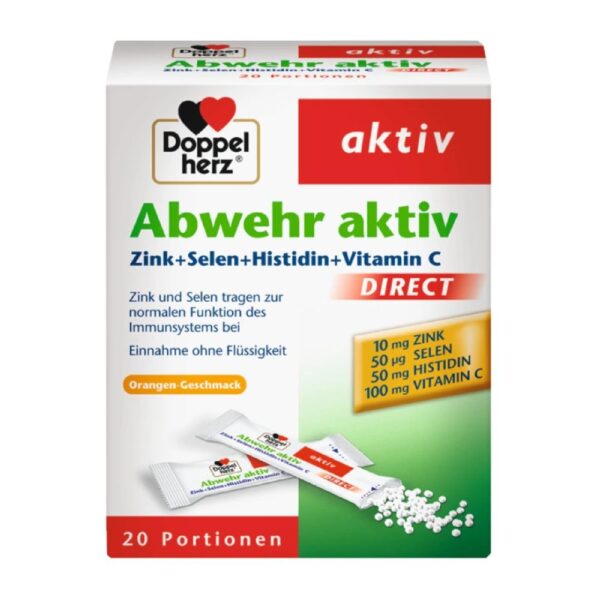 DOPPELHERZ IMUNO AKTIV ZN+SE+HISTIDIN+VIT.C X20