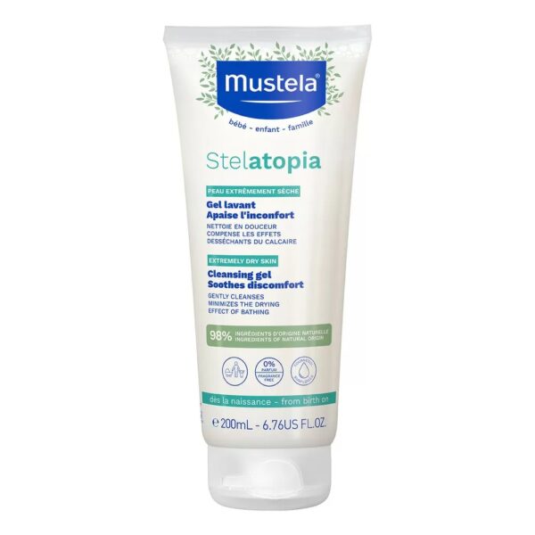 MUSTELA STELATOPIA GEL ZA TUSIRANJE ZA SUVA I ATOPICNA KOZA 200ML