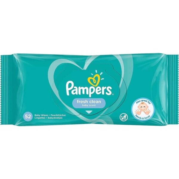PAMPERS VLAZNI MARAMICI FRESH CLEAN X 52