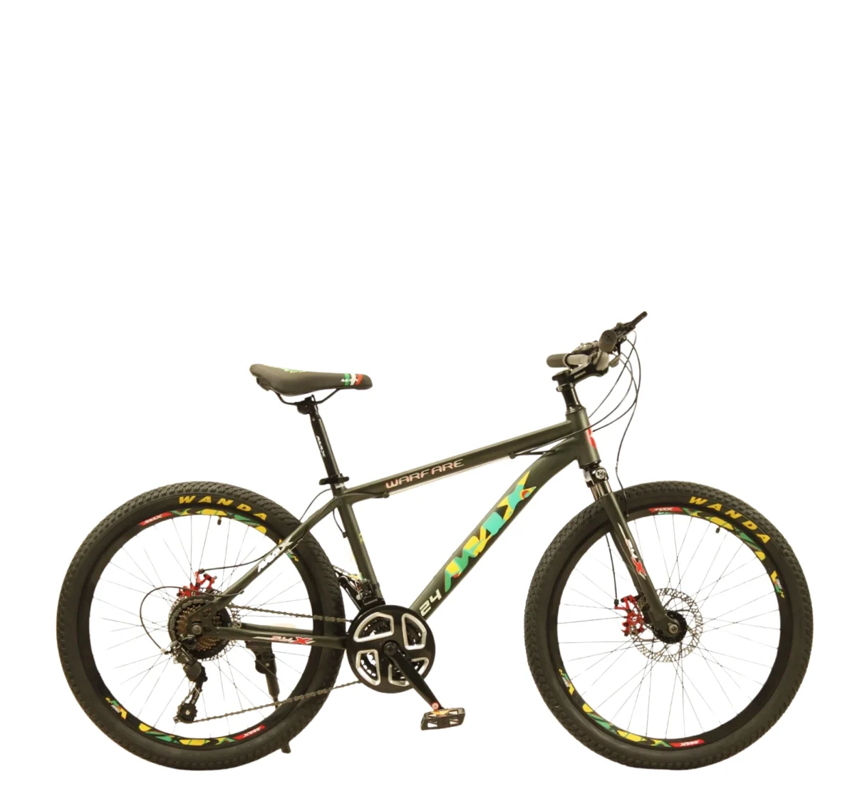 WARFARE (1) ВЕЛОСИПЕД MAX WARFARE BLACK 12.0 24″ - Image 1