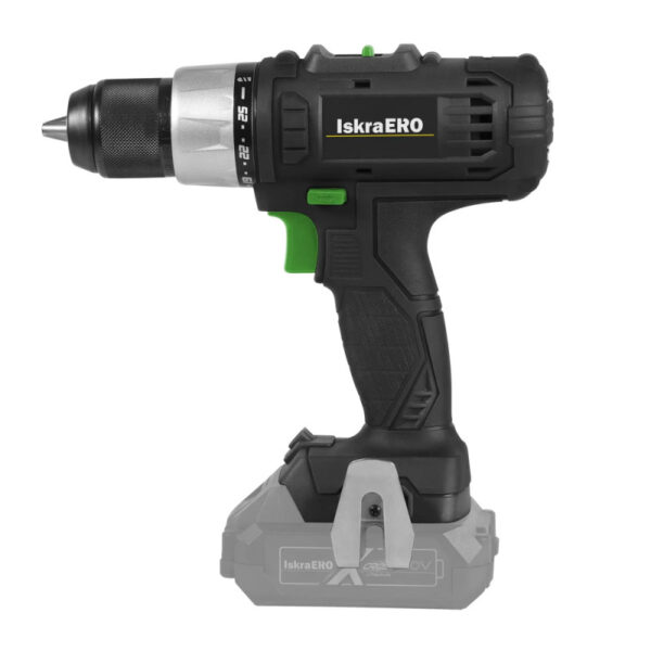 ISKRA ERO Аку. штрафилица IEX-BD200 – 20V, 35Nm, 2 брзини (0–400/0–1400), 25+1