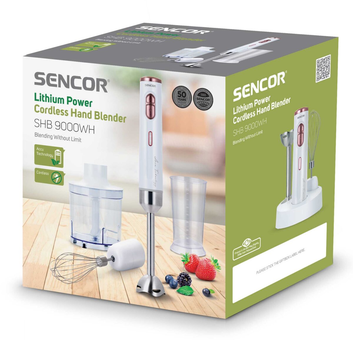 SENCOR Безжичен рачен пасатор SHB 9000WH - Image 12