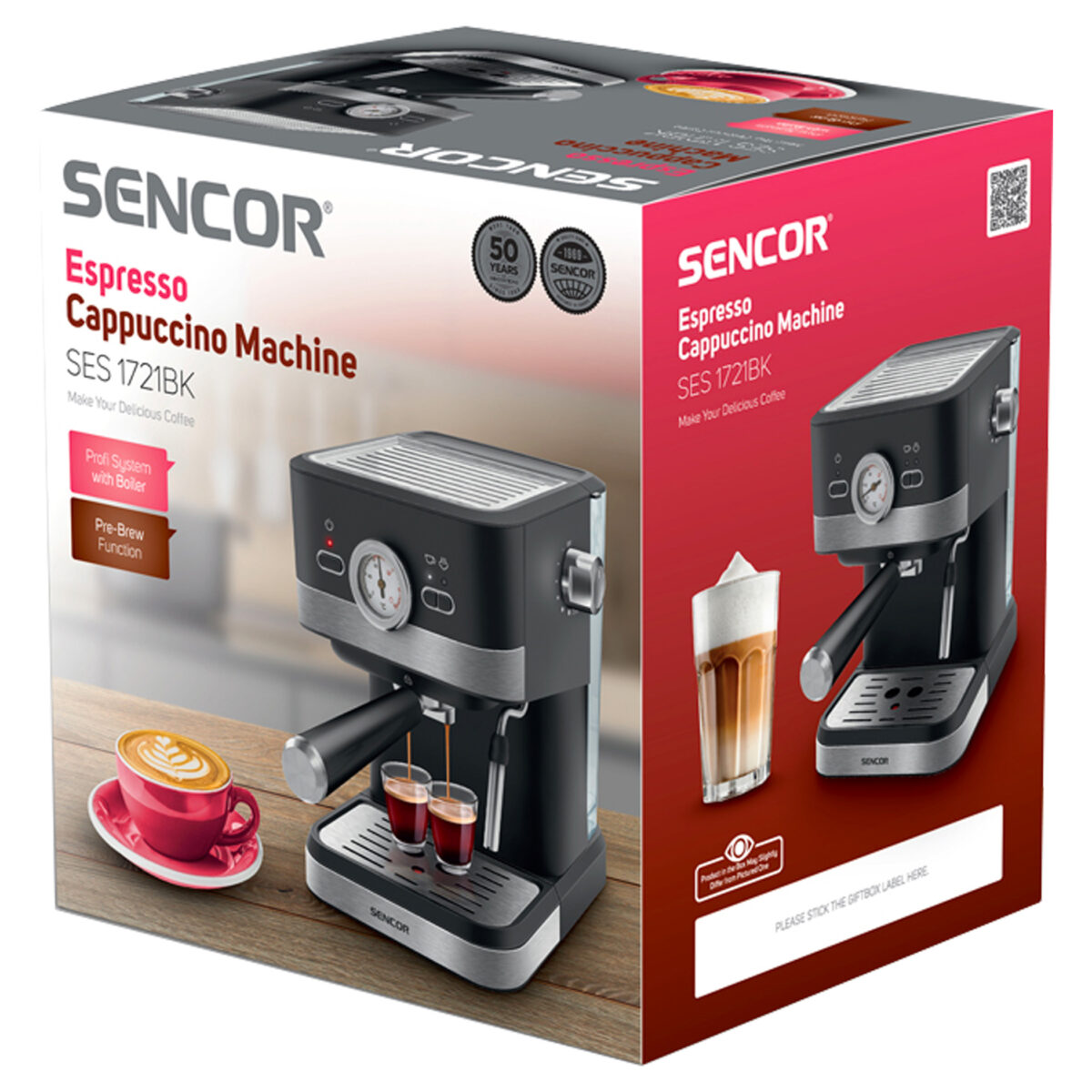 SENCOR Кафемат SES 1721BK - Image 12