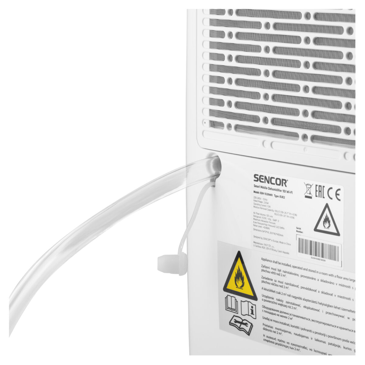 SENCOR Smart Одвлажнувач SDH 1028WH - Image 4