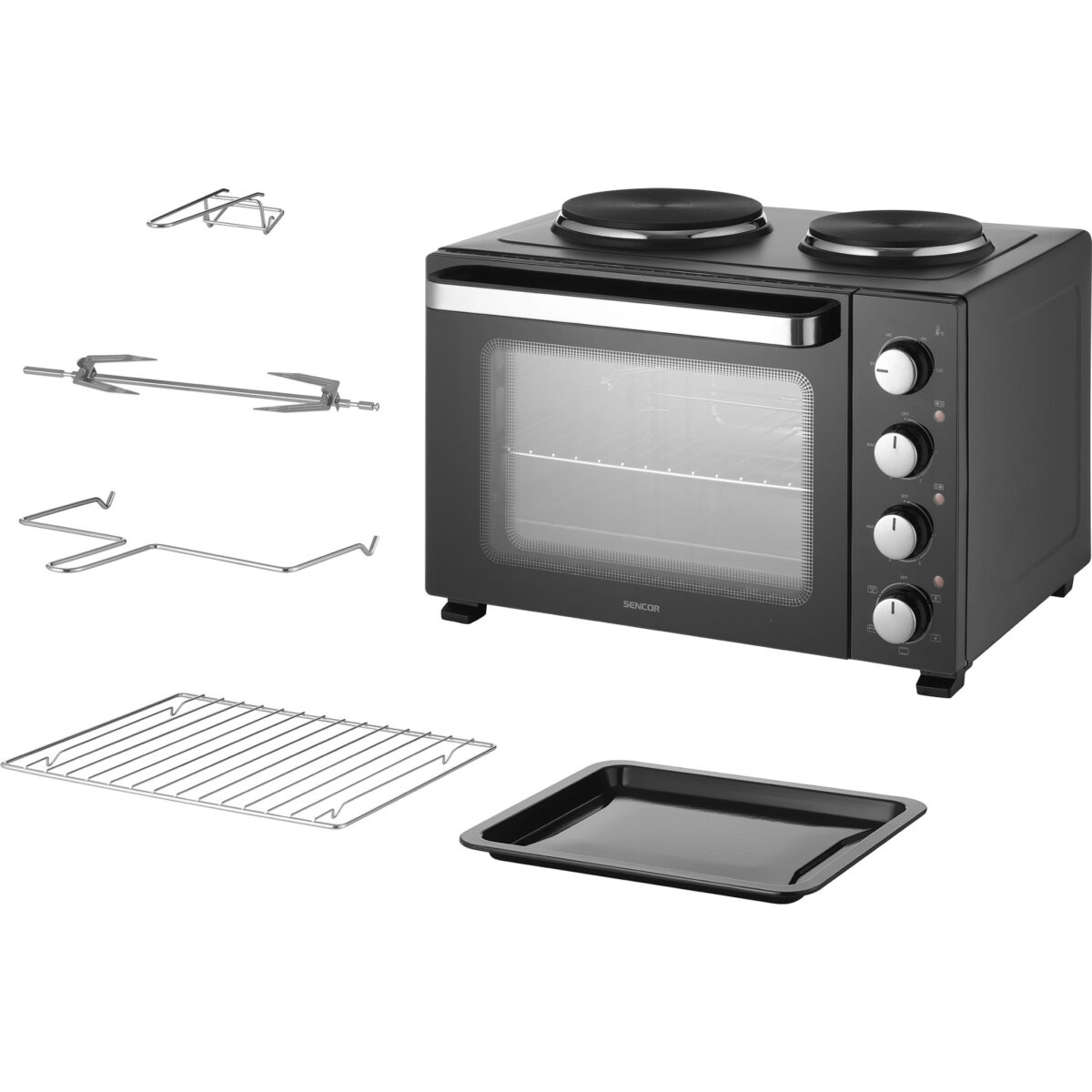 SENCOR Мини шпорет SEO 3500BK - Image 2