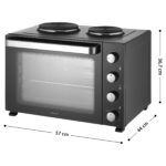 SENCOR Мини шпорет SEO 4800BK - Image 3