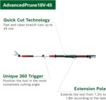 BOSCH Батериски ножици за гранки Advanced Prune 18-45 - Image 4