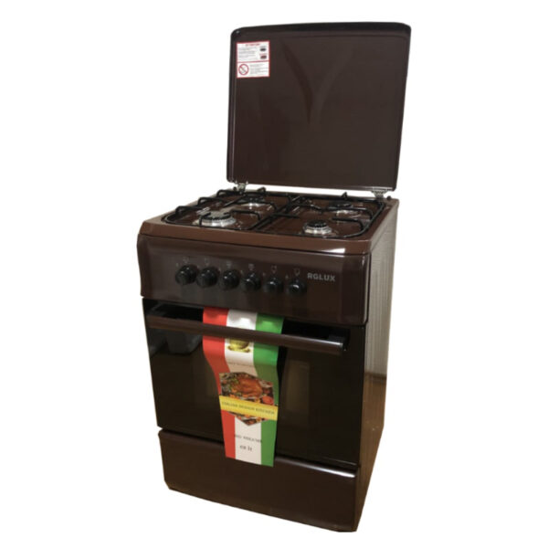 RGLUX Плински шпорет C 6340G-Brown