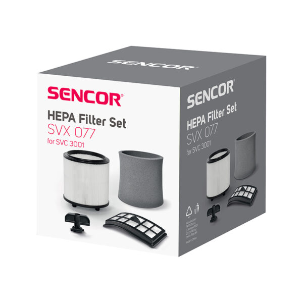 SENCOR СЕТ 3 Филтери SVX 077HF за SVC 3001