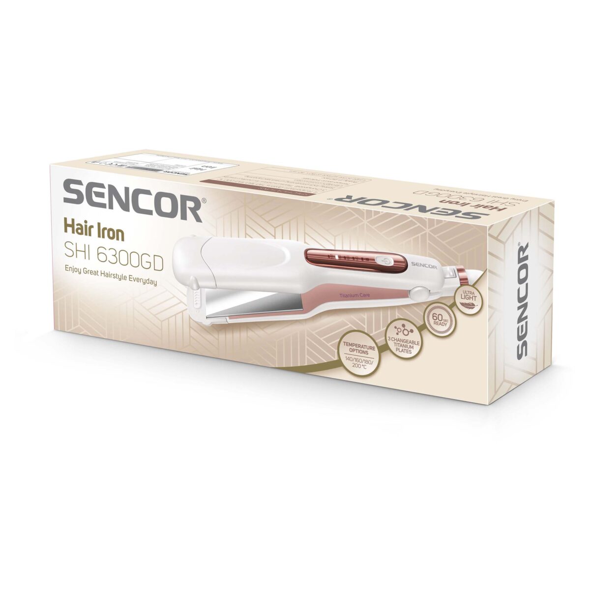 SENCOR Пегла за коса 3 во 1 SHI 6300GD - Image 12