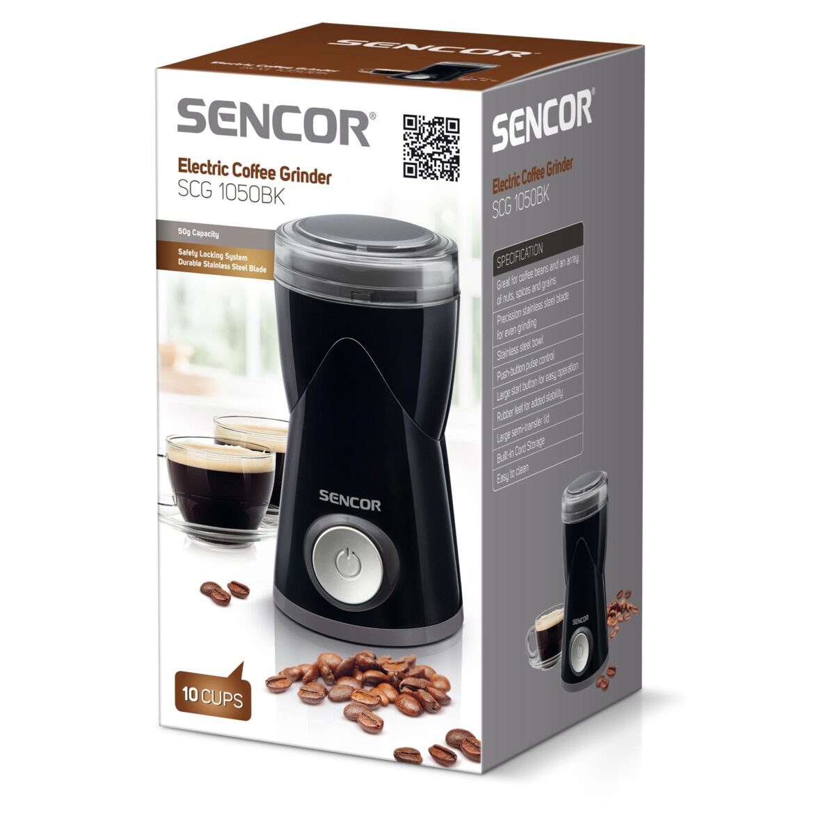 SENCOR Мелница за кафе SCG 1050BK - Image 2