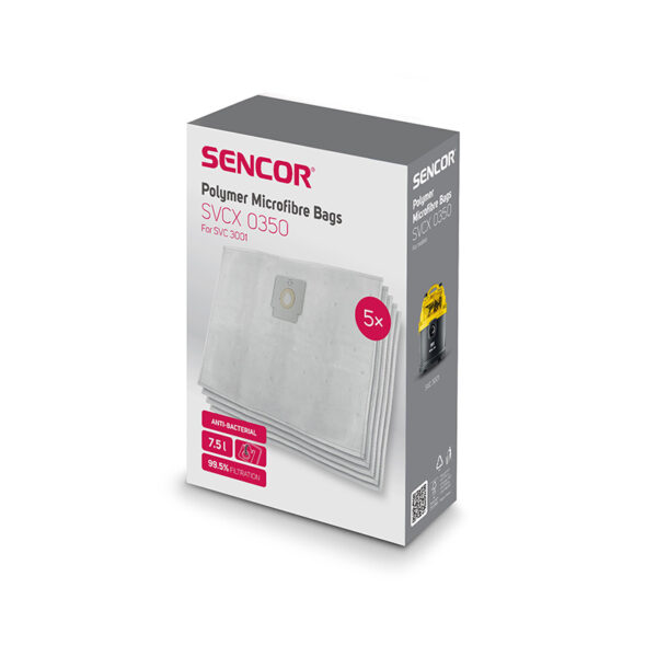 SENCOR Сет од 5 кеси за SVC 3001