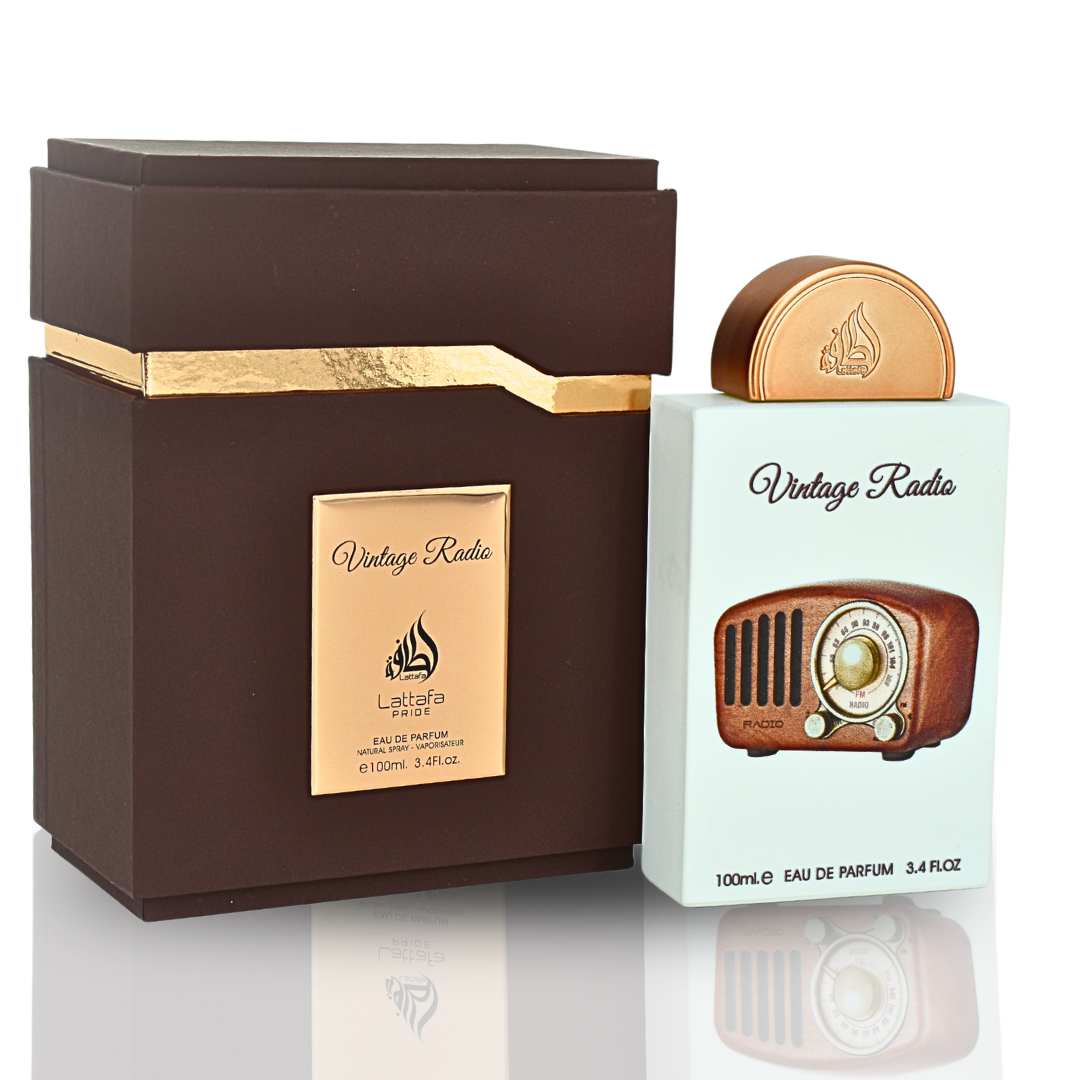 R.png LATTAFA VINTAGE RADIO EDP 100 ML - Image 1
