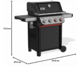 WEBER Spirit E-435 плинска скара со Sear Zone и страничен горилник - Image 3