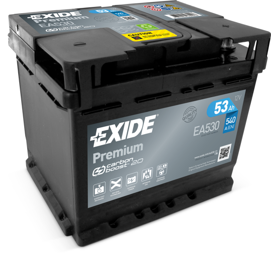 EXIDE акумулатор еа530   53ах  д+ ексајд премиум