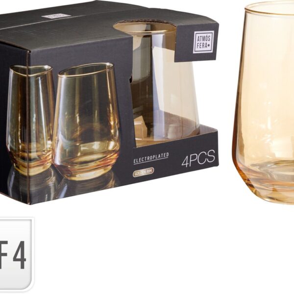 Сет 4 чаши за вода EH 170499550 400ml