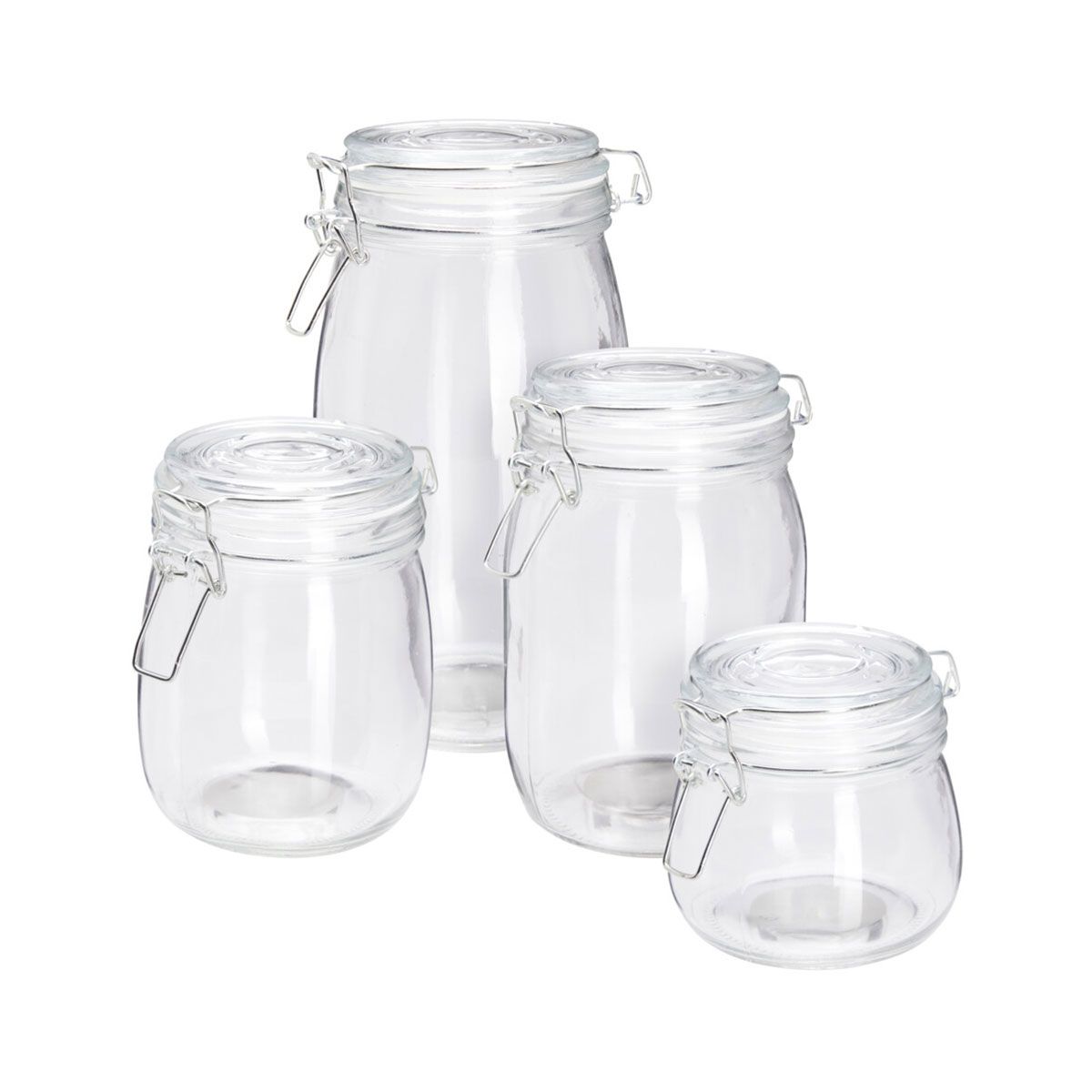 Сет 4 кутии за храна EH CD4000300 500ml, 750ml, 1lt, 1.5lt
