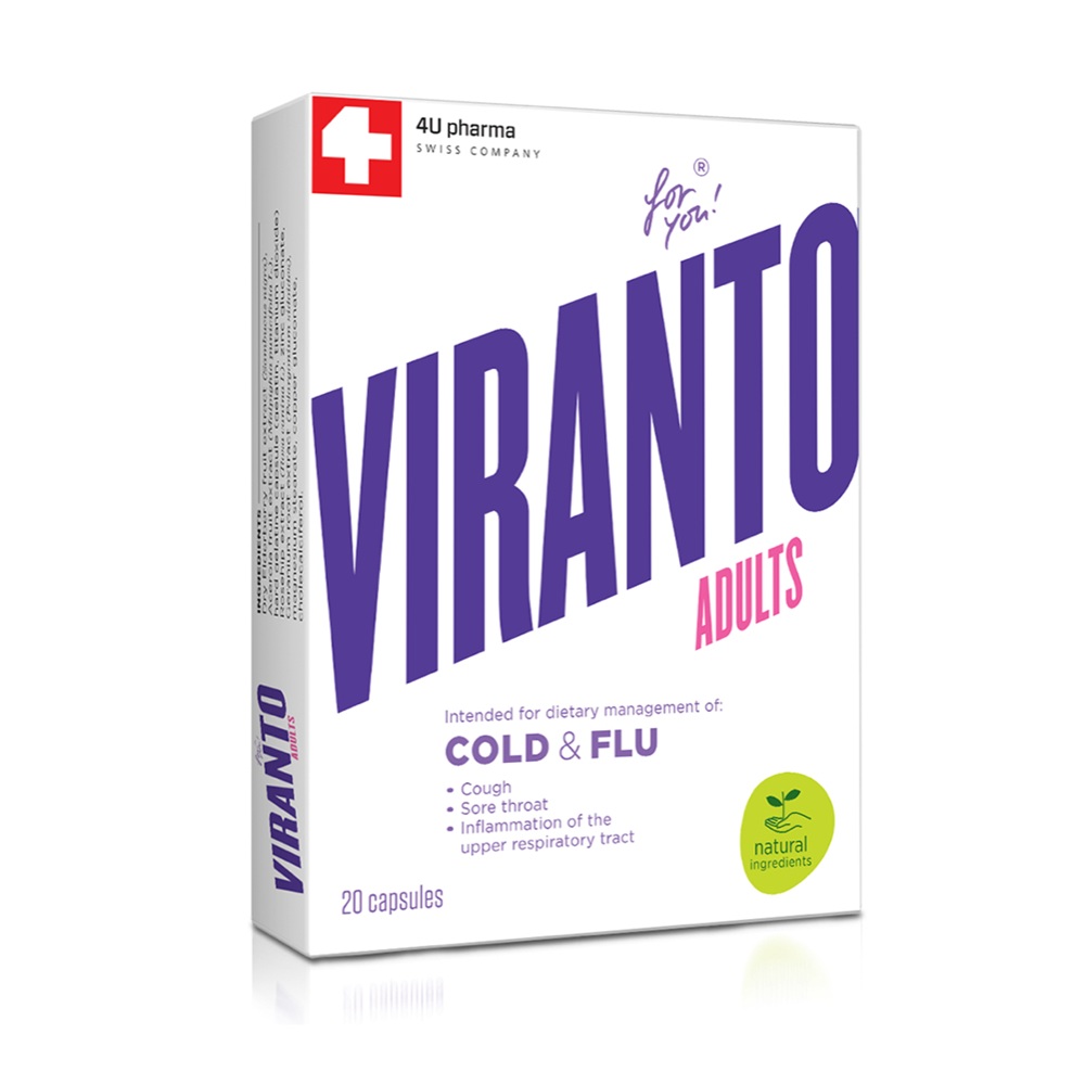 4U VIRANTO ADULTS KAPSULI X 20