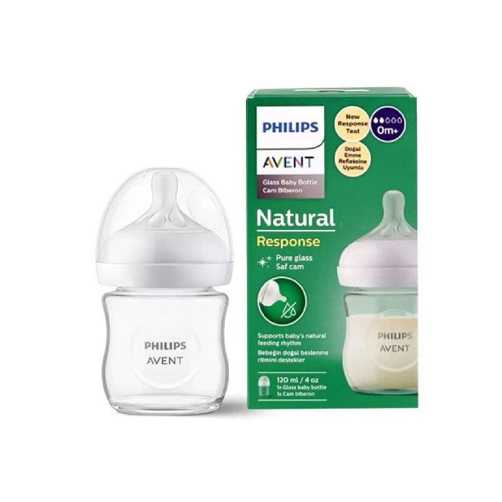 AVENT 930/01 NATURAL RESPONSE STAKLENO SISE 0-3M 120ML.