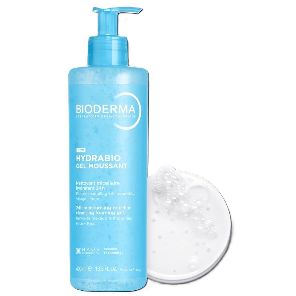 BIODERMA HYDRABIO GEL MOUSSANT 400ML
